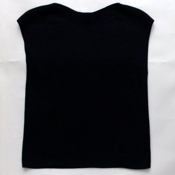 TALBOTS Size L Navy Blue 60%Cotton 40% Rayon Excellent! - Picture 11 of 11